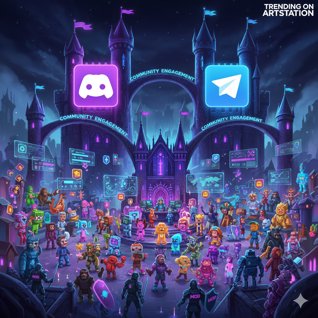 Image: 🏰 Community Building for NFT Projects: The Ultimate Discord & Telegram Mastery Guide for 2025