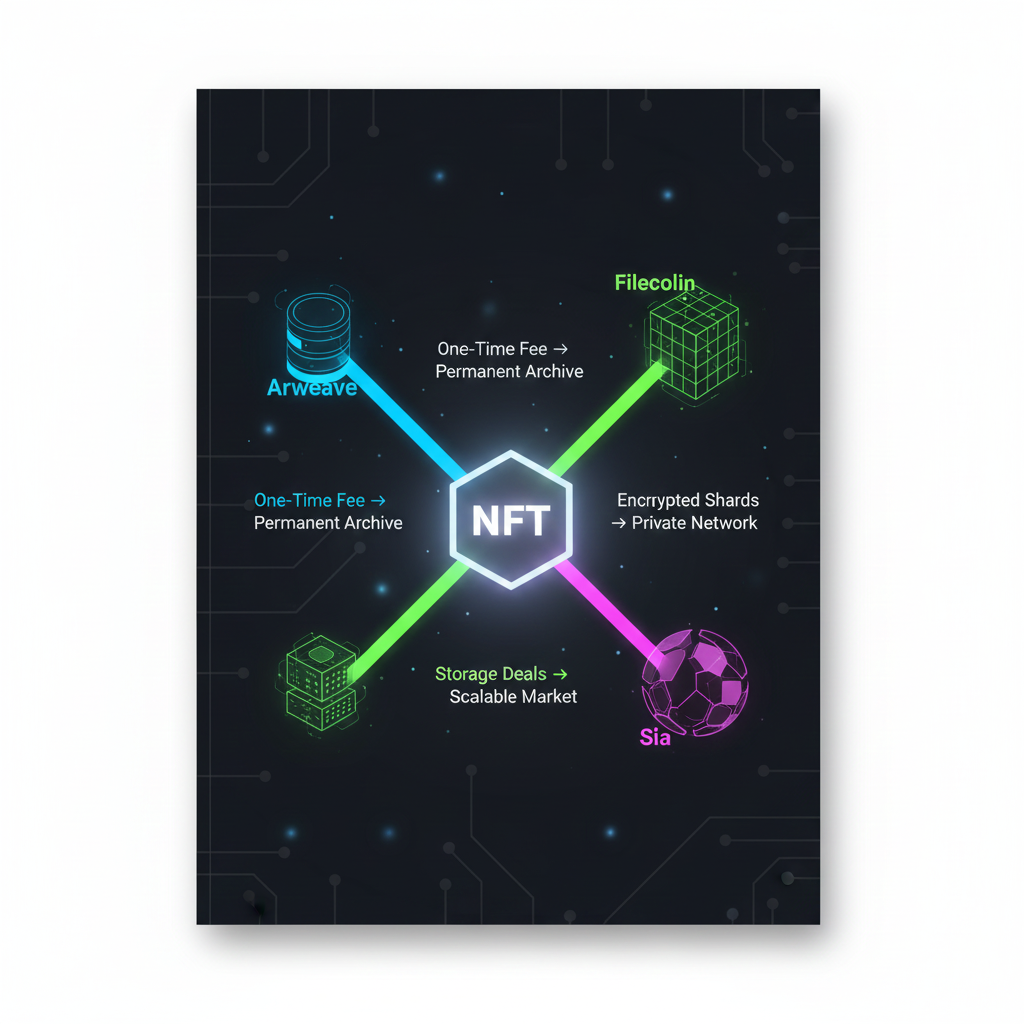 Image: Arweave, Filecoin, and Sia — Where to Store NFT Metadata and Files in Web3