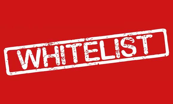 What is a whitelist and what is it for?