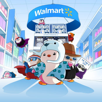 Pudgy Penguins NFT toys are now available for purchase at Walmart!