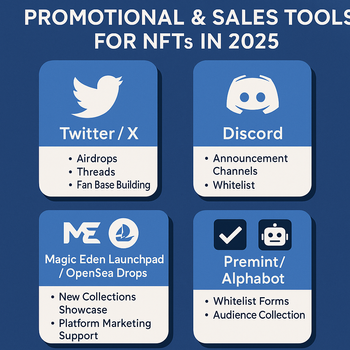 📢 Ultimate Guide to NFT Promotion & Sales Tools in 2025: From Airdrops to Launchpads