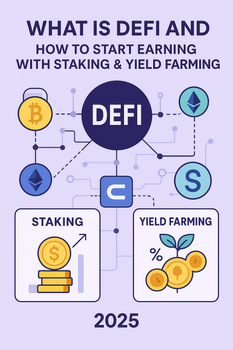 🌐 What Is DeFi and How to Start Earning with Staking & Yield Farming