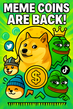 🎭 Meme Coins Are Back with a Vengeance: DOGE, PEPE, and the 2025 Stars Rewriting the Rules