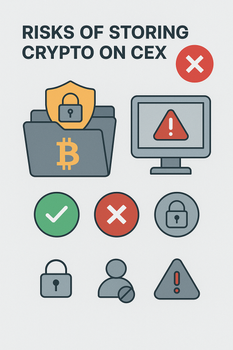 ❌ The Hard Truth: Why Your Crypto Isn't Safe on a Centralized Exchange