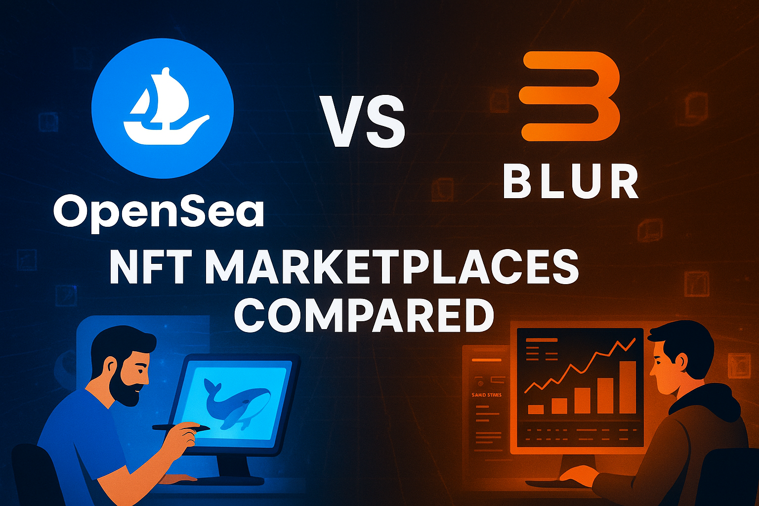 Blur or OpenSea? The Ultimate NFT Marketplace Showdown for Creators &  Collectors