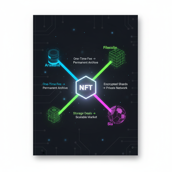 Arweave, Filecoin, and Sia — Where to Store NFT Metadata and Files in Web3