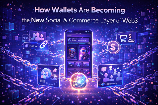 How Wallets Are Becoming the New Social & Commerce Layer of Web3