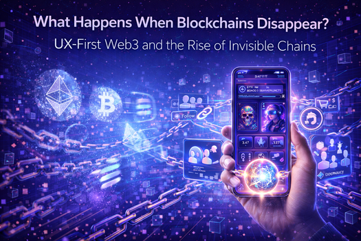 What Happens When Blockchains Disappear? UX-First Web3 and the Rise of Invisible Chains