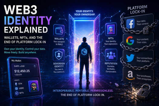 Web3 Identity Explained: Wallets, NFTs, and the End of Platform Lock-In