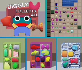 Diggly Collects All