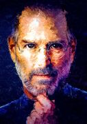 Steve Jobs in Painting